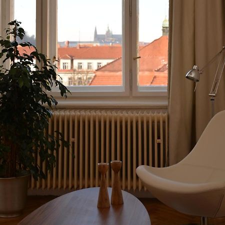 Beautiful View On The Prague Castle Close To The Centre Appartamento Esterno foto